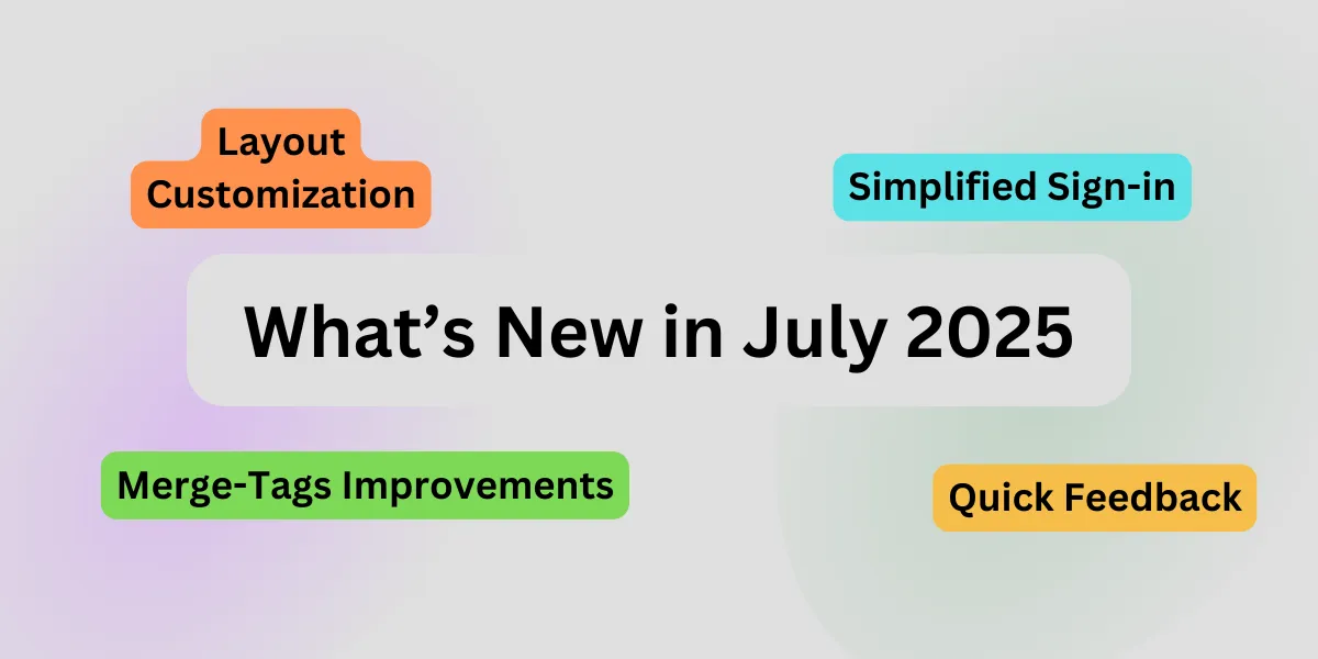 July 2025 Release