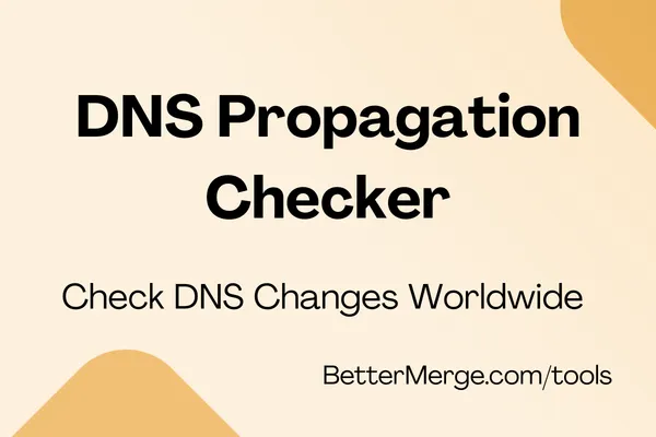 DNS propagation checker tool illustration image