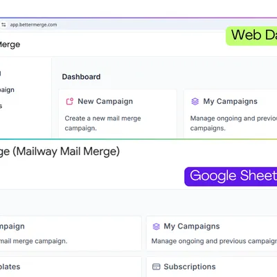 BetterMerge product graphics